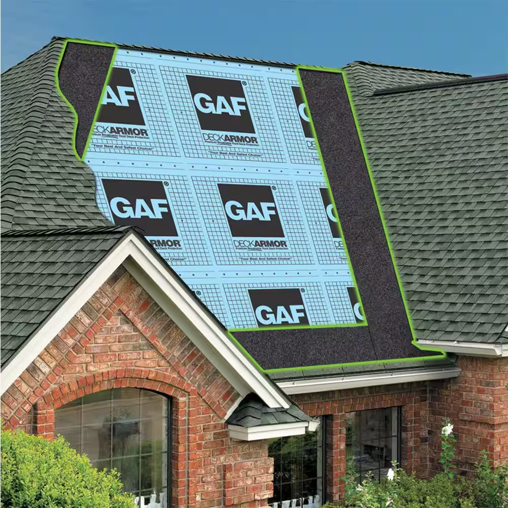 Roof Leak Barrier Roll 36 in x 50 ft WeatherWatch Granular Mineral Surfaced Peel