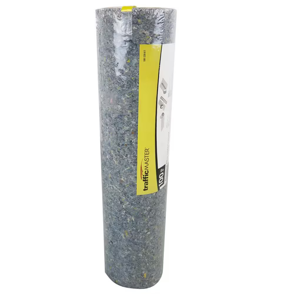 100 Sq. Ft. 3 Ft. X 33.34 Ft. X 1/8 In. Acoustical Underlayment with Attached Va