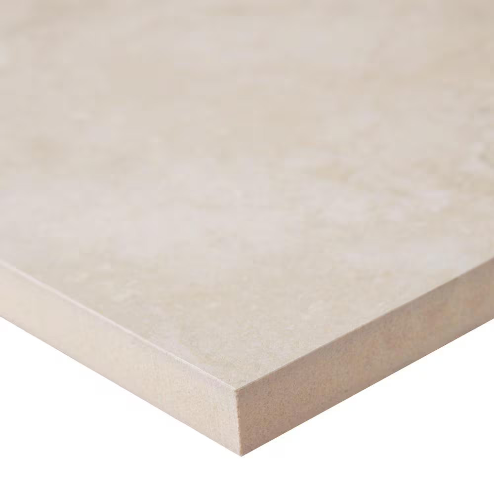 Tierra Ivory 2 Cm. X 24 In. X 24 In. Matte Porcelain Paver Tile (8 Sq. Ft. / Cas