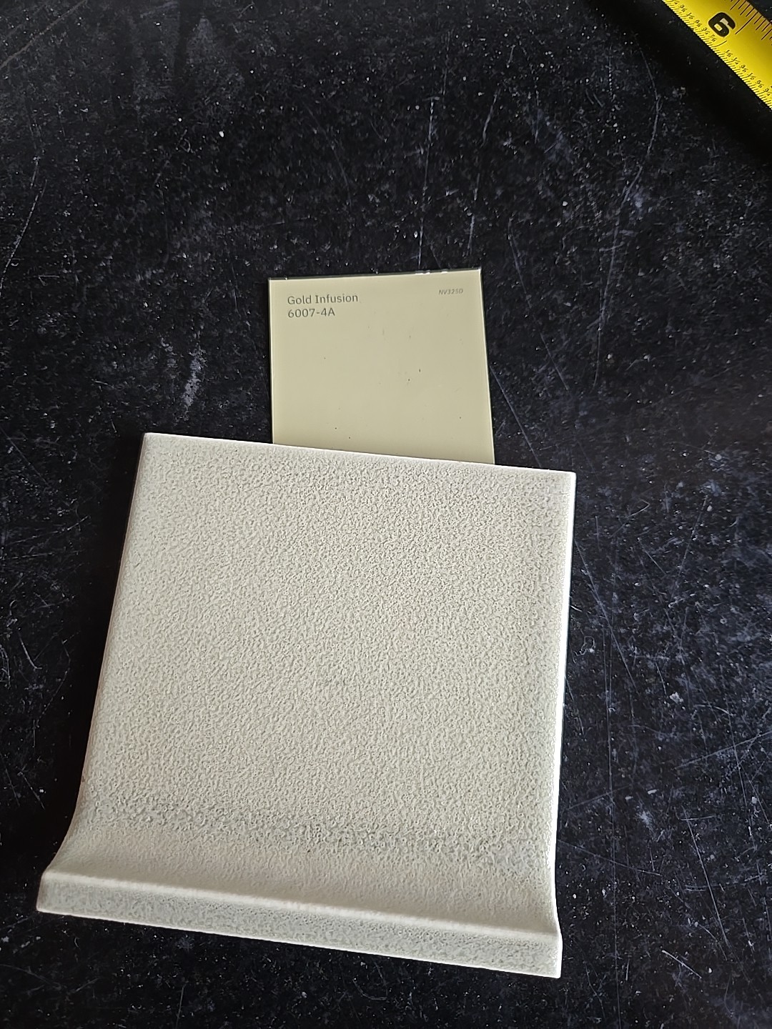Vtg Crystalline Sage 4 1/4″ Cove Base NOS Tile American Olean