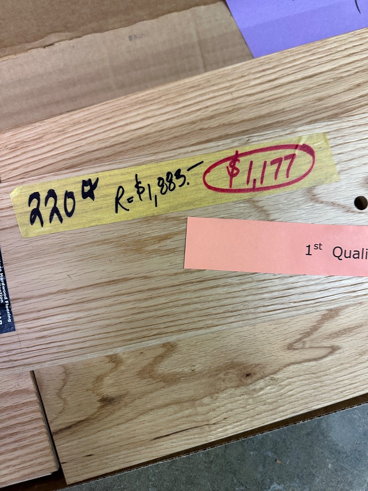 Hardwood Flooring Maine Traditions Prefinished 3/4” Solid Live Sawn Red Oak 5” W
