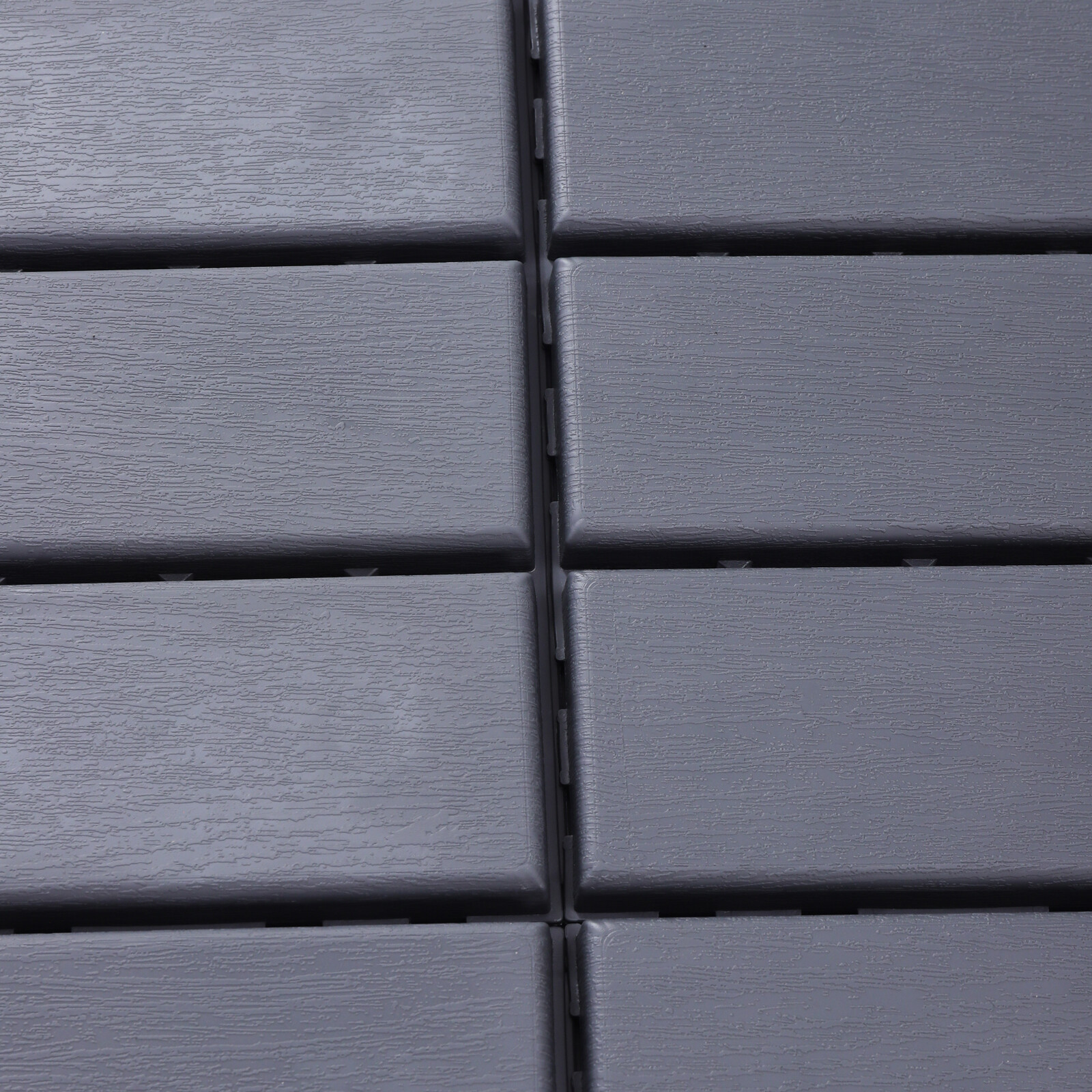 30PCS Outdoor Deck Patio Tiles Interlocking Flooring Tiles Set Replacement Tiles