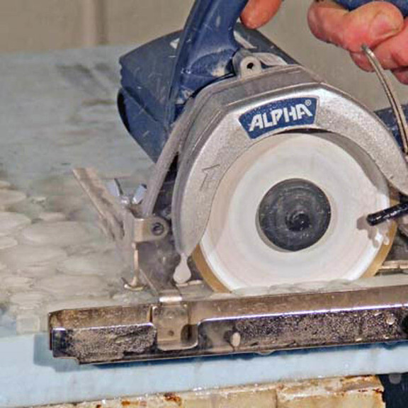 Alpha Vetro Diamond Glass Blade Wet Cutting Glass Porcelain Sizes 4-3/8″ 8″ 10″