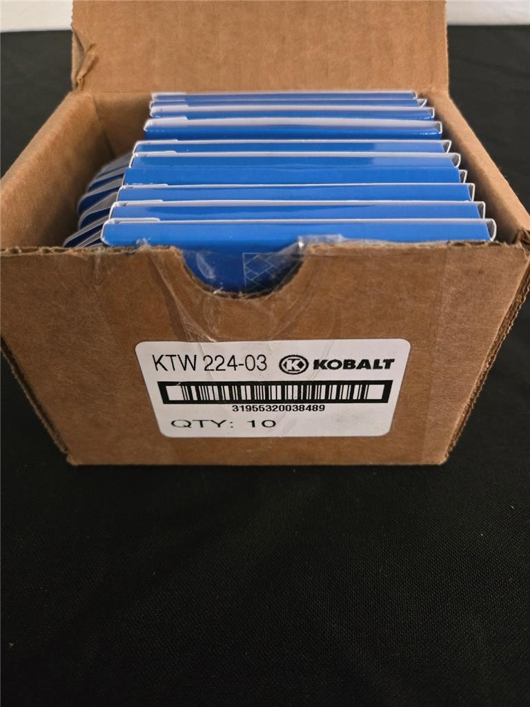 = Lot of 10 Kobalt 3″ Diamond Tile Wheel Arbor 3/8″ KTW 224-03 NEW