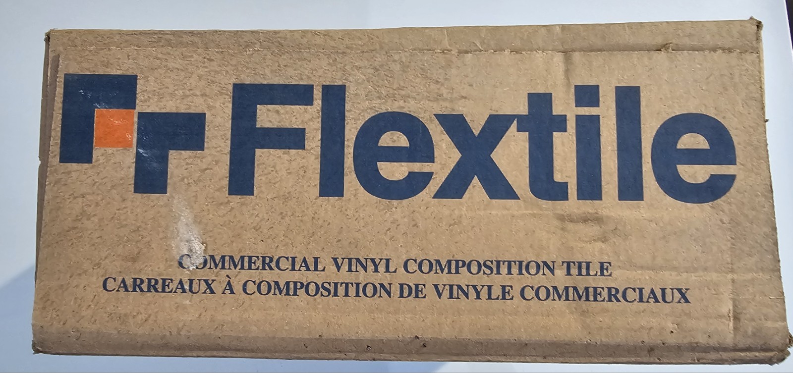 Flextile Commercial Vinyl Composition Tile 12×12 Black White Speckle VCT Lot 22
