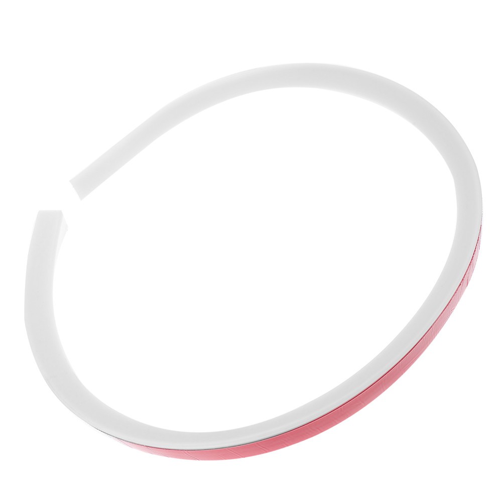 White Shower Threshold Ramp Water Stopper Strip for Bathroom Floor Seal