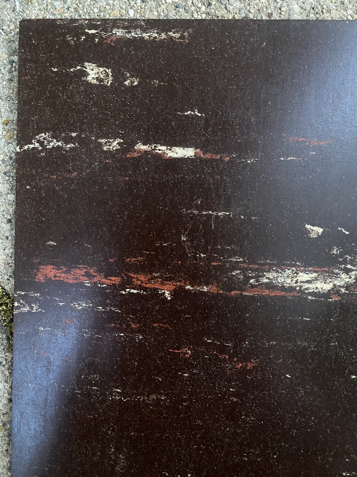 New Old Stock Armstrong Asphalt Tiles Mid Century Brown Pattern