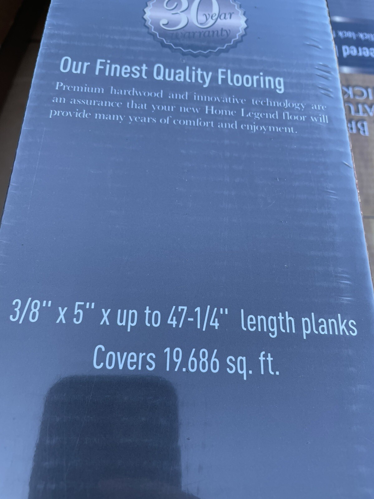 10X Hardwood Floor 3/8 in T x 5 in W Low Gloss Wire Brushed (19.69 sq. ft. Ea)