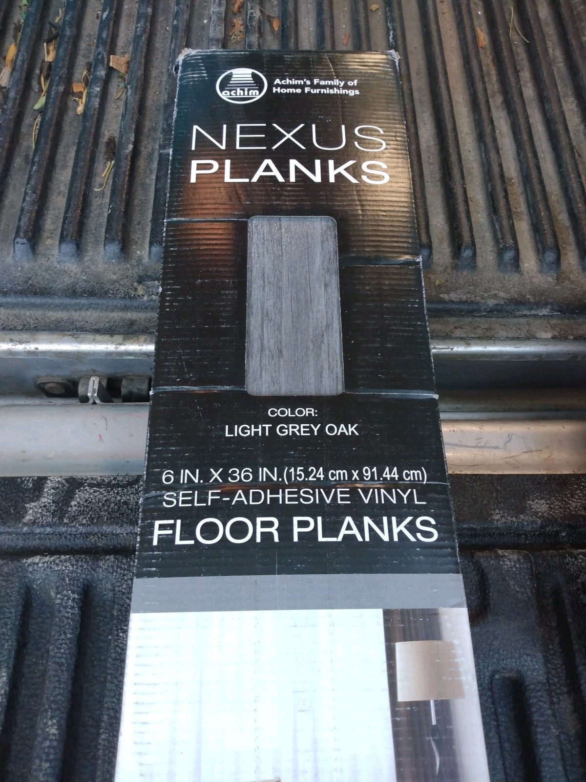 Nexus Light Grey Oak 6×36 Self Adhesive Floor Planks