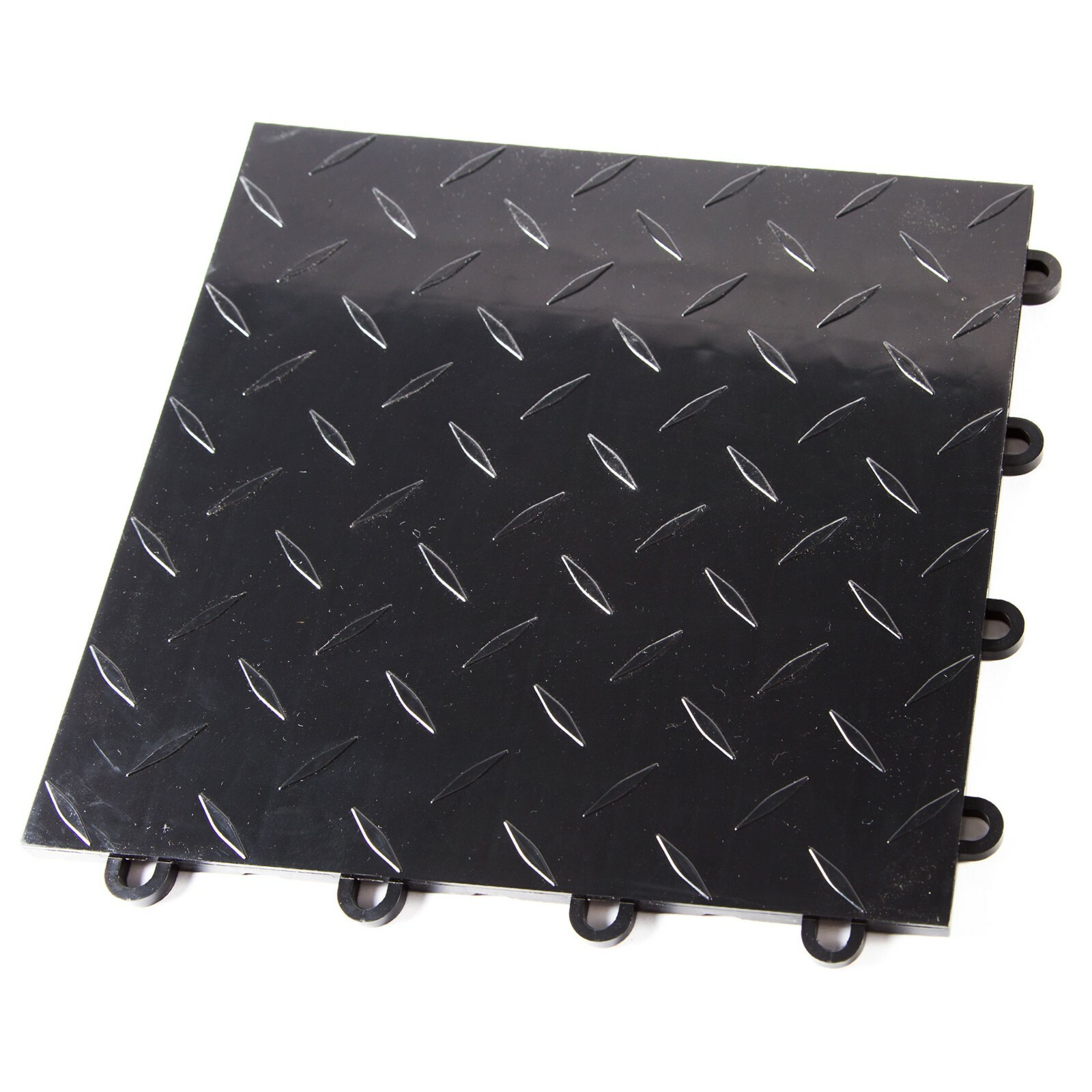 FlooringInc Nitro Diamond Interlocking Garage Floor Tiles,12″ x 12″, Bulk Pack