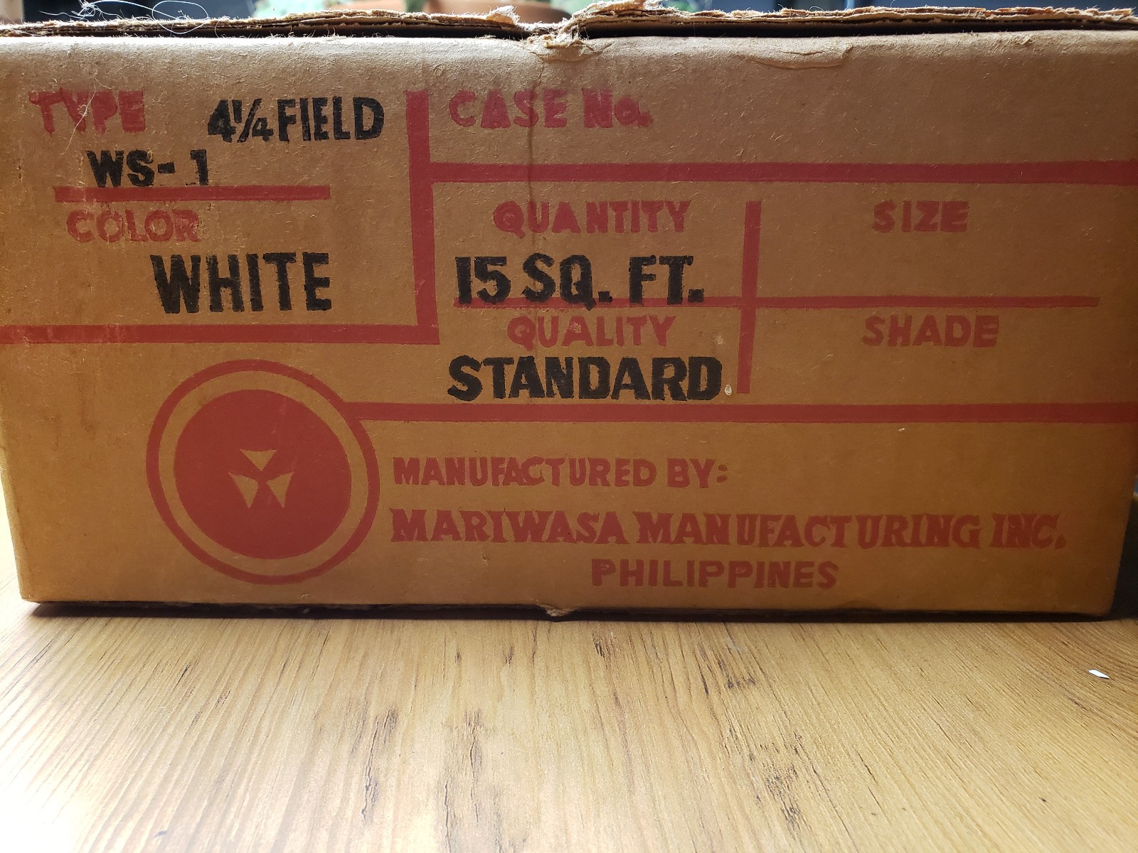 1 pc 4.25in 4-1/4″ Vtg Mariwasa Gloss White Glazed Porcelain Mid Century MCM NOS