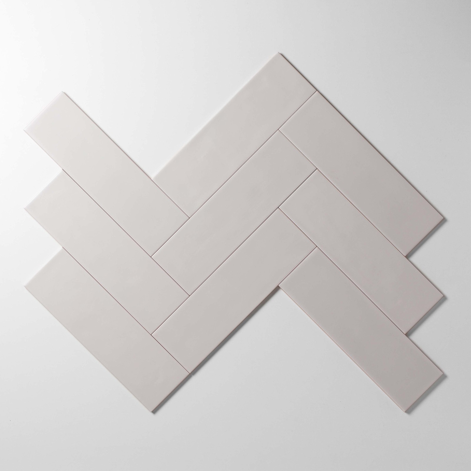 Cruz Bay Studio MKT54 Bedouin – 4″ x 12″ Rectangle Wall Tile – – Light Grey