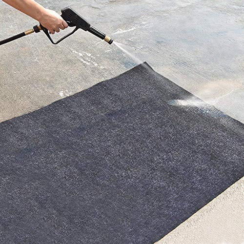 Felt Fabric Absorbent Material Garage Floor Oil Spill Mat,Under 3Feet x 4Feet