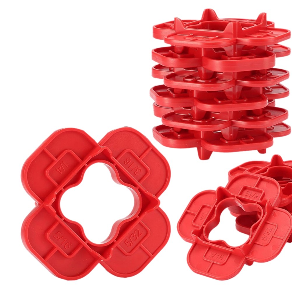 6 Packs 4-in-1 Multi-Size Deck Spacer Tool (5/32in,3/16in,1/4in,5/16in) for7492