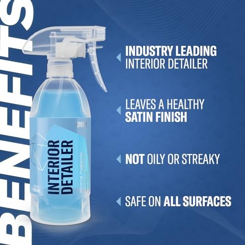 Interior Detailer All‑Surface Car Interior Cleaner Safe on 1 Count (Pack of 1)