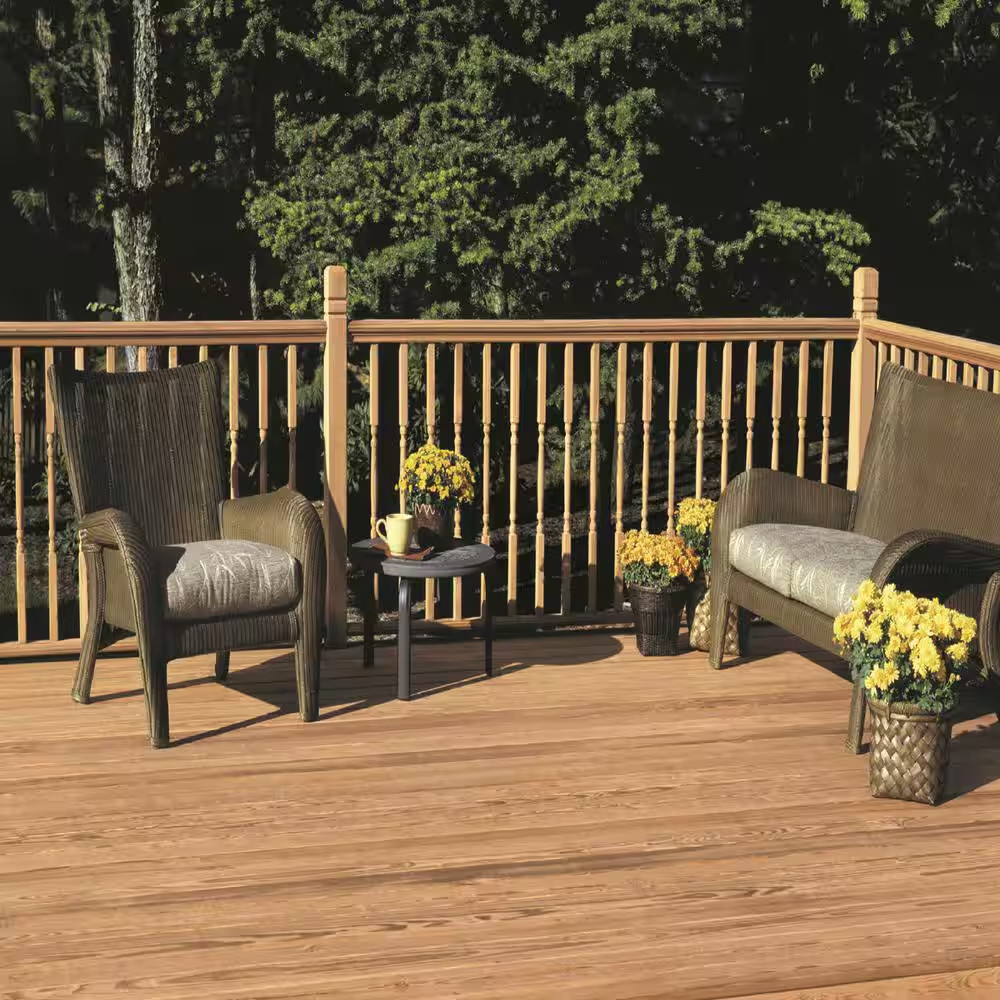 2 In. X 4 In. X 6 Ft. Pressure-Treated Routed Hand Rail (4-Pack)