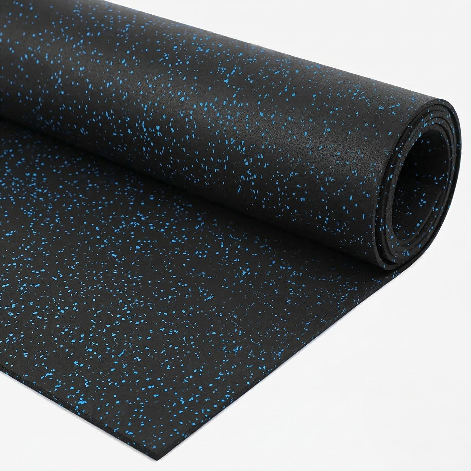 Traxxon by FlooringInc Rubber Gym Flooring Roll, Heavy Duty Recycled Rubber F…