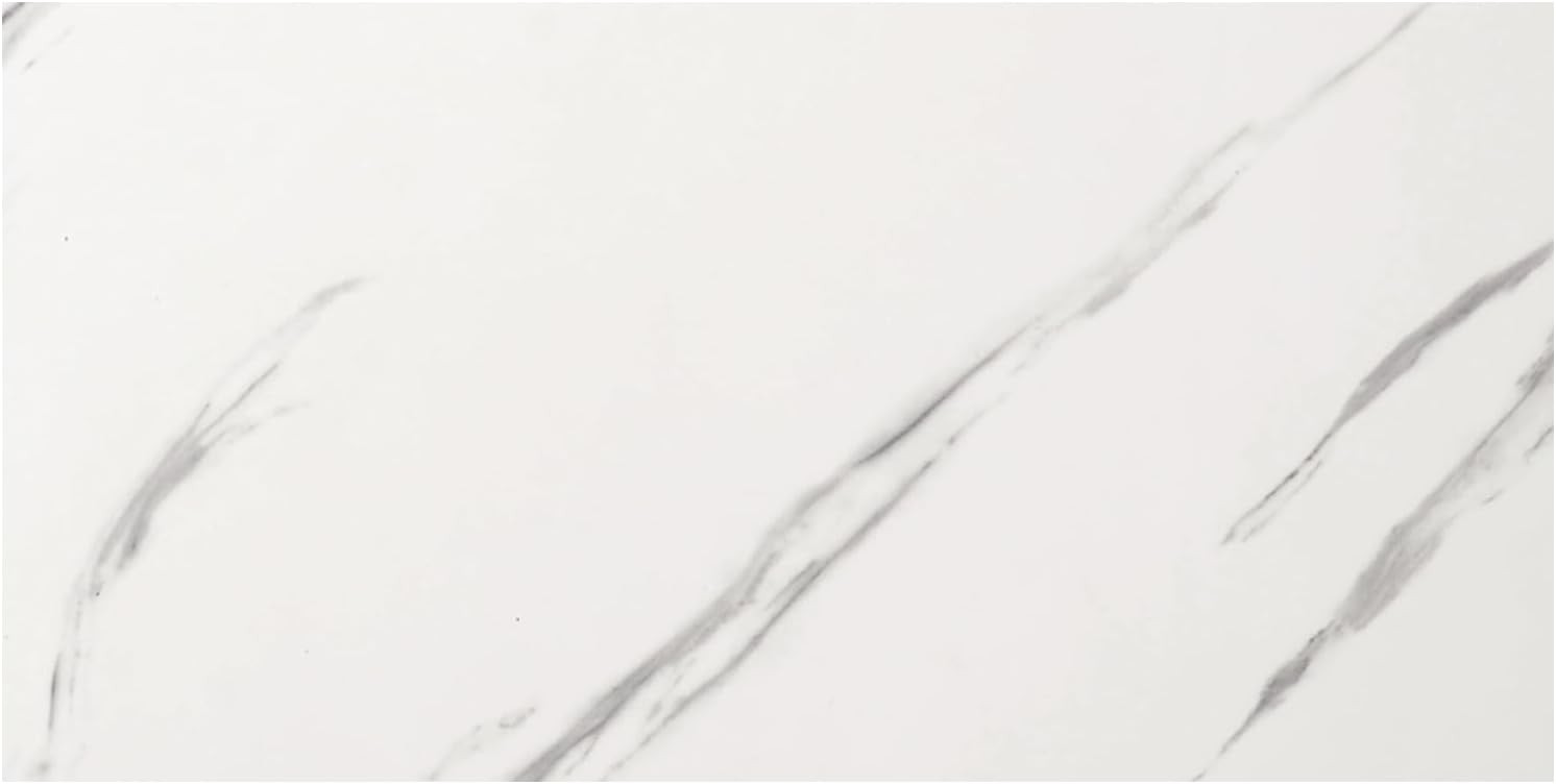 Haimin Peel and Stick Wall Panels 10pc 23.6×11.8in Marble Look Backsplash Tile