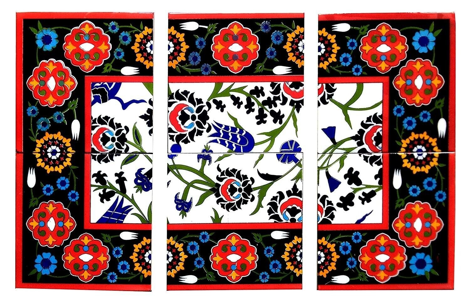 Home Decor Wall Mural Mosaic Tiles Ceramic Handmade Wall Tiles 6X6” Pack Of 6
