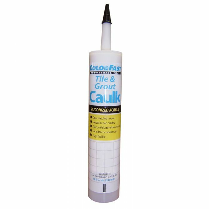 Caulk by ColorFast Sanded – Color Matched to Mapei