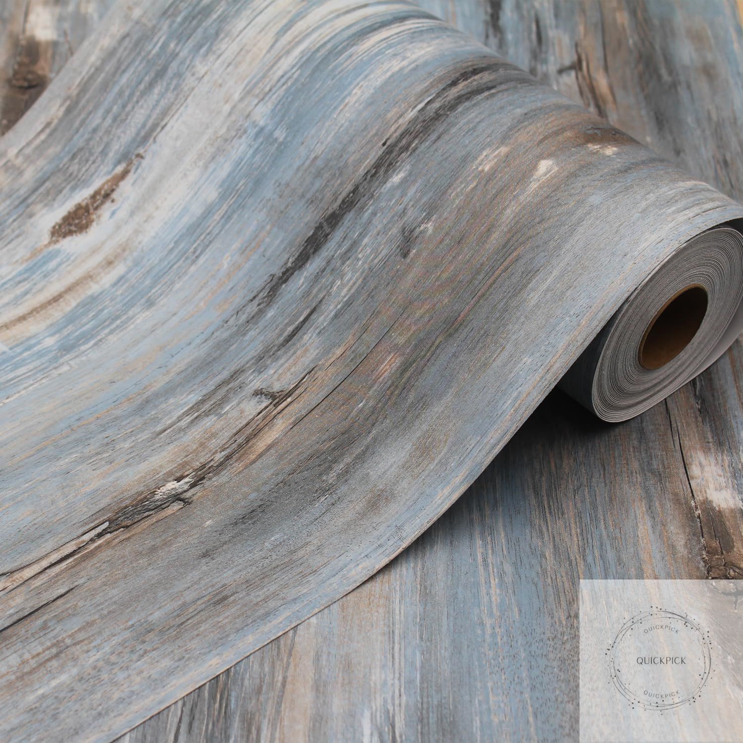 Peel and Stick Vinyl Flooring – 11.8″ X 118″ Nature-Inspired Colors Flooring,