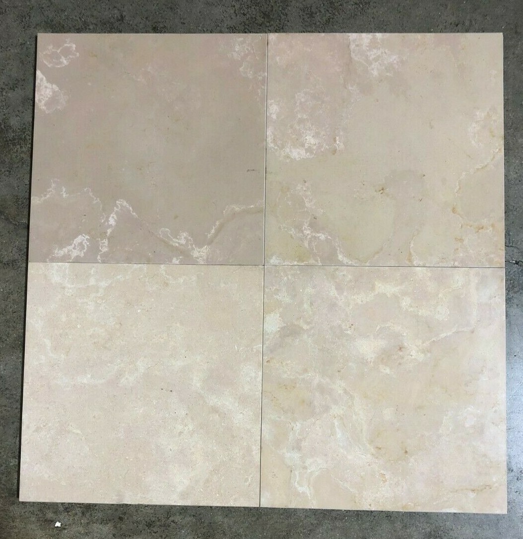 12×12 Tile Desert Sands Marble Remodel Stone Floor Kitchen BOX OF 10 TILES T-60