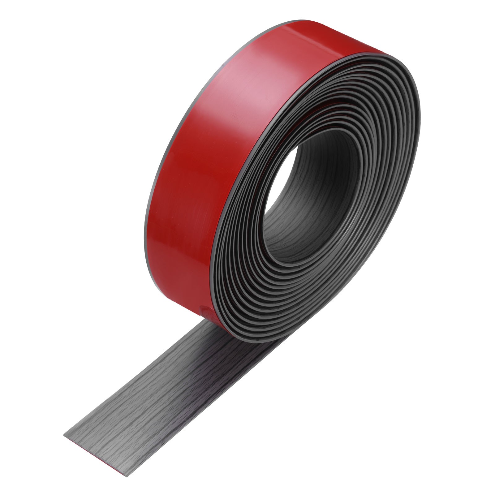 19.68Ft Floor Transition Strip Self Adhesive 2″ Floor Cover Strip Dark Grey