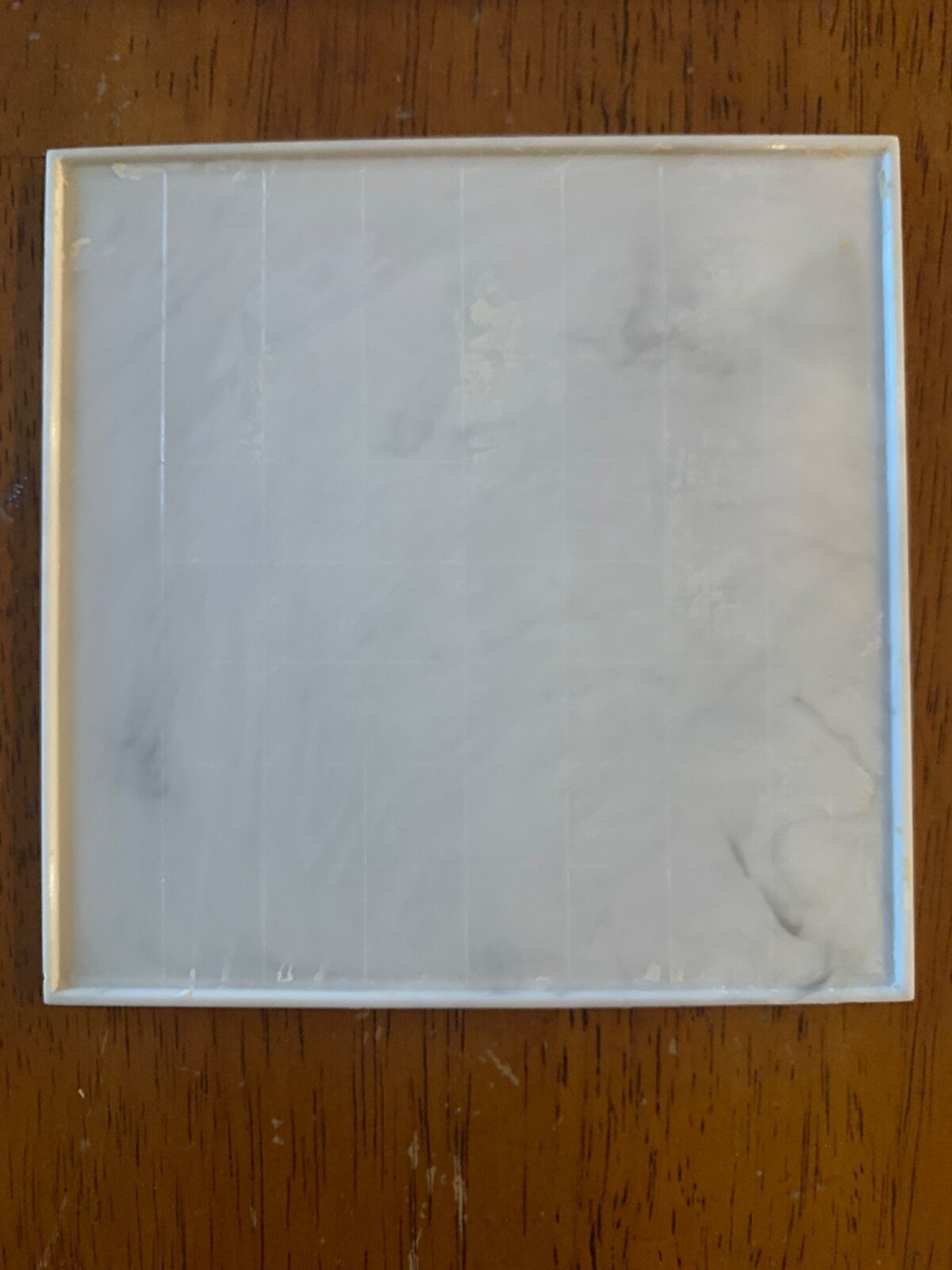 Vintage 4-1/4″ Grey Marbled Plastic Wall Tiles