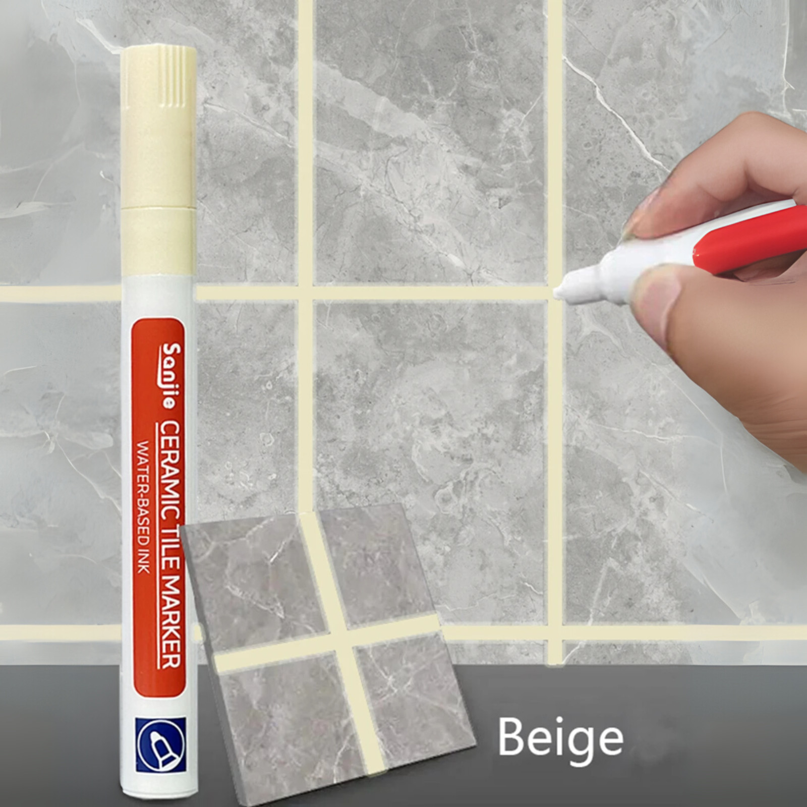 Grout Pen Waterproof Tile Gap Repair Paint Marker Mouldproof Filling Agents