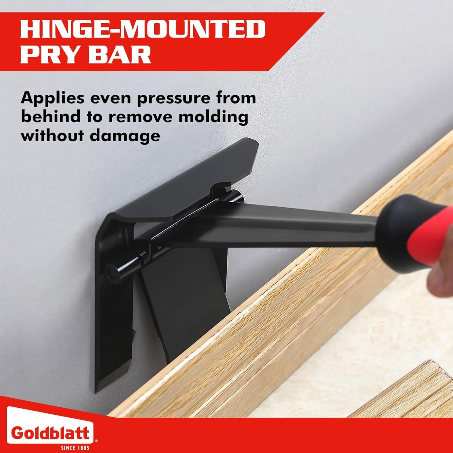 Ergonomic Multi-Tool Trim Puller for Home Improvement & Remodeling Projects