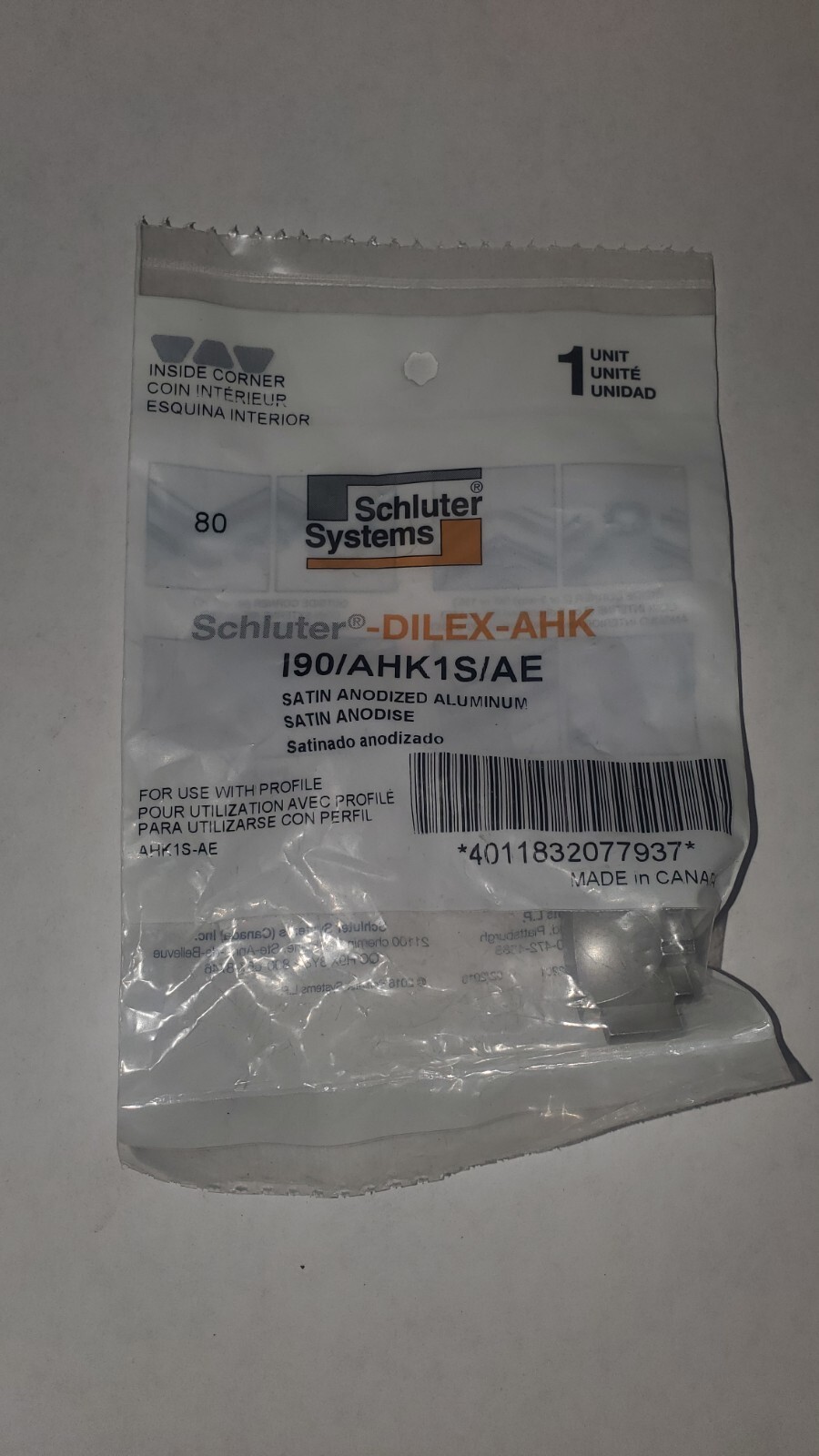 schluter I90/AHK1S/AE