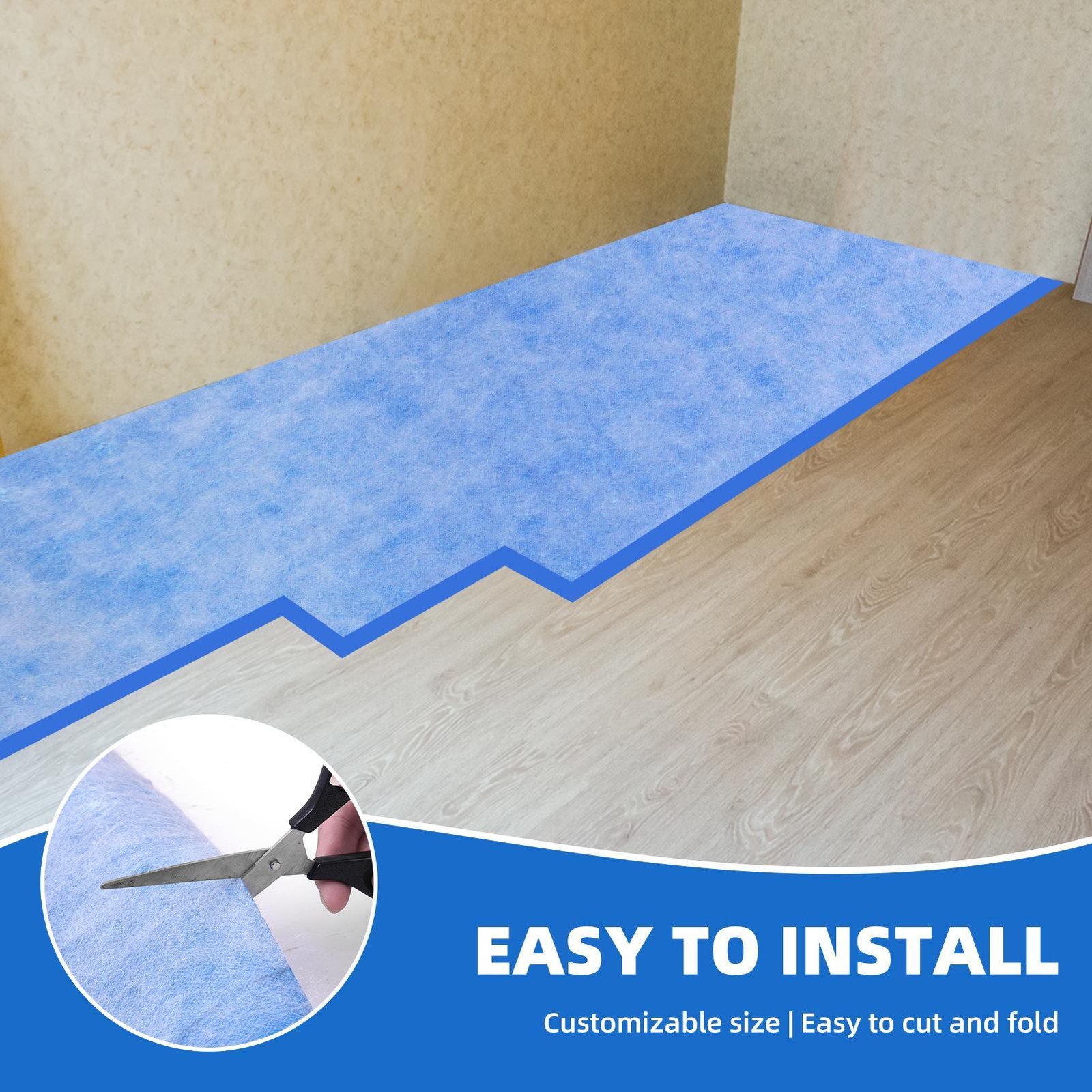 Waterproofing Membrane Tile Underlayment for Bathroom Shower Flooring Wall 20mil