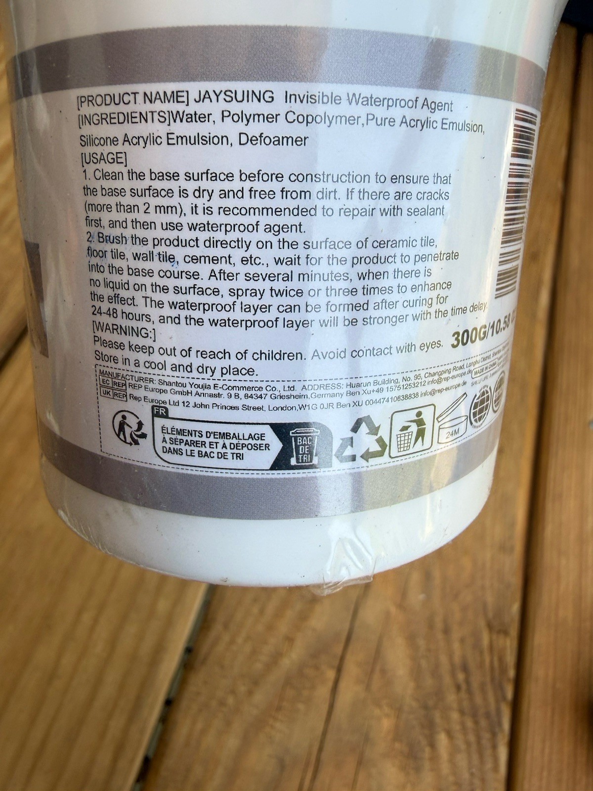 JaySuing Invisible Waterproof Agent Transparent Insulating Sealant – 300 Grams