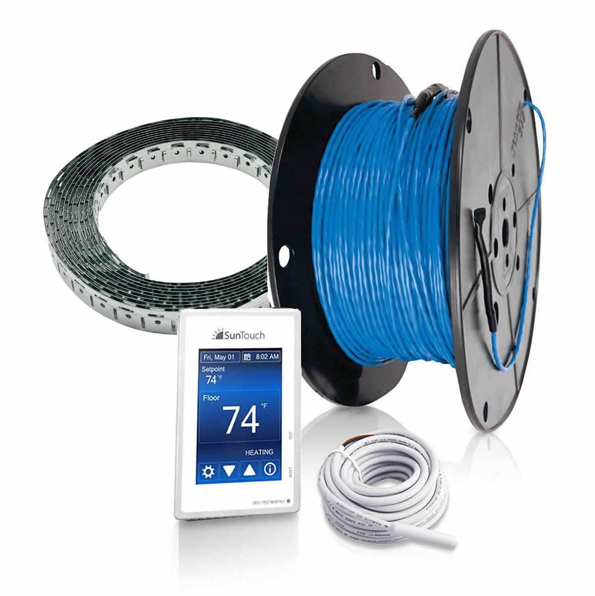 SunTouch Radiant Floor Heating Cable / Spool 240 V MADE in the USA Complete KIT
