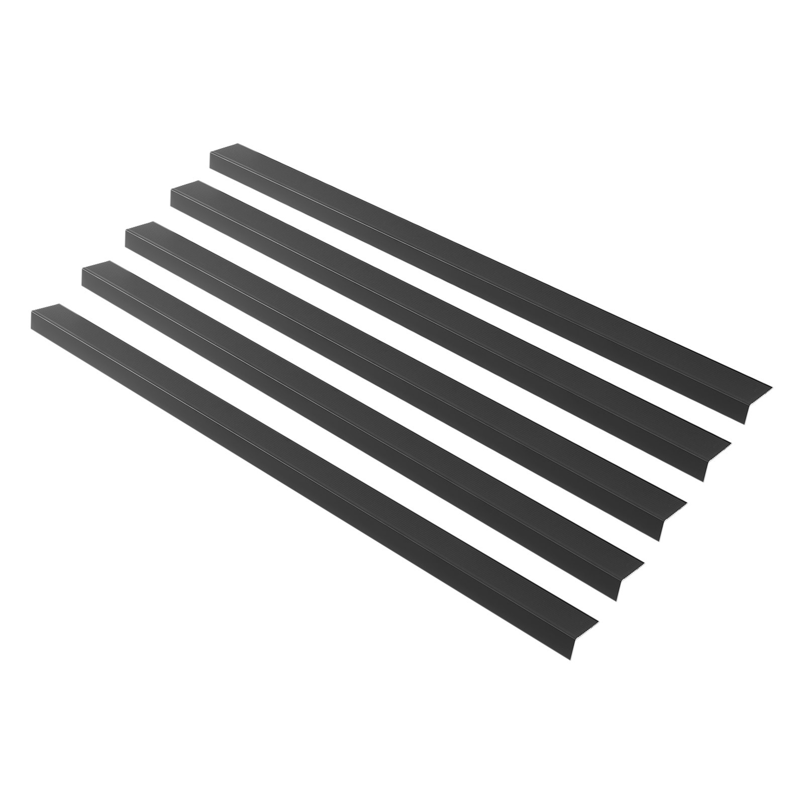 5 Pcs Stair Edge Protector Self Adhesive Non-Slip Aluminum Step Tread Edges Trim