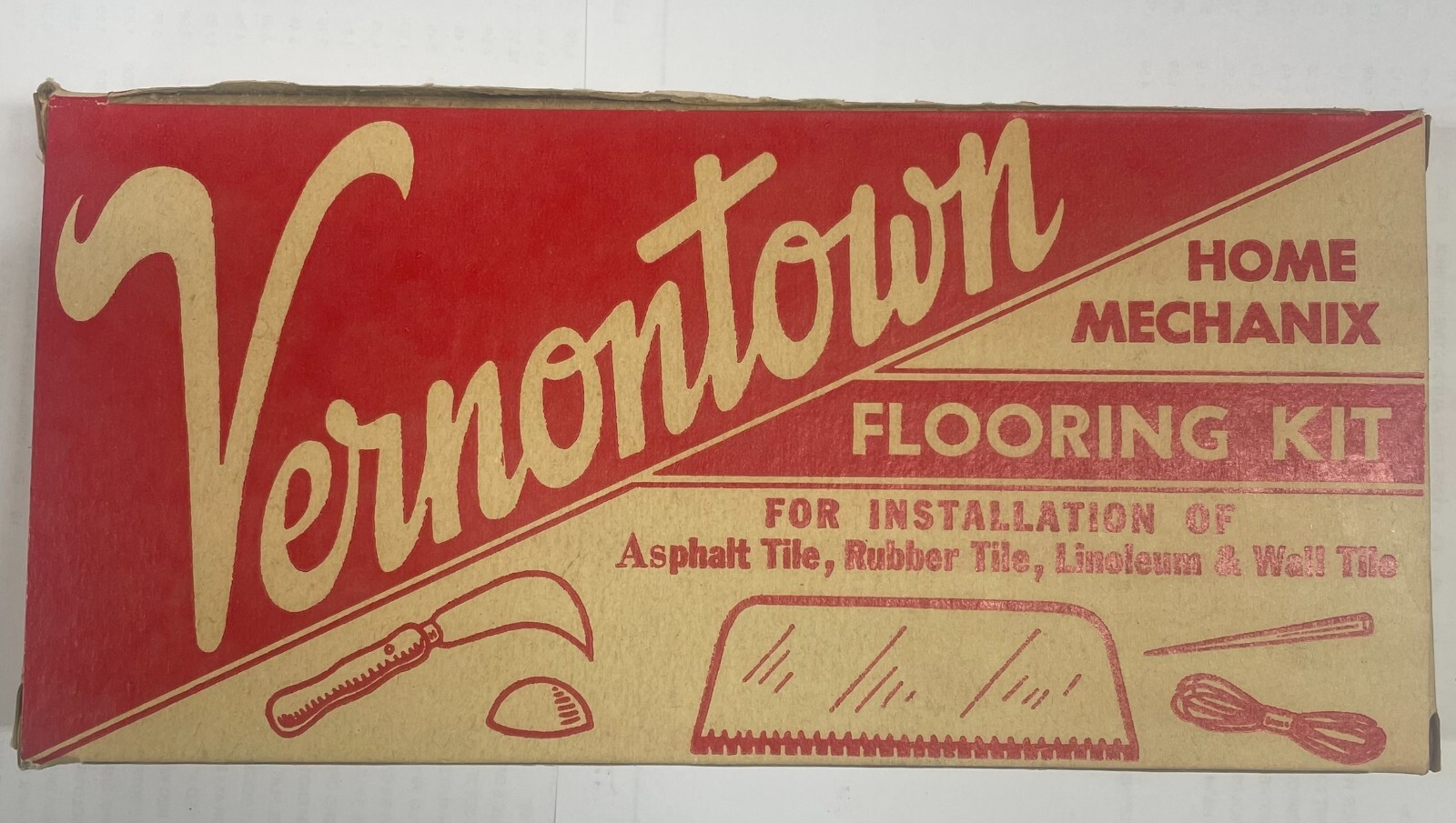 Vintage Flooring Kit Installation NOS FREE SHIPPING