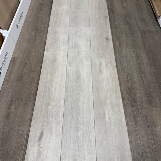 Coretec 9″ wide, 9mm thick, Scratchless Luxury Vinyl, Prescott Oak $3/sqft