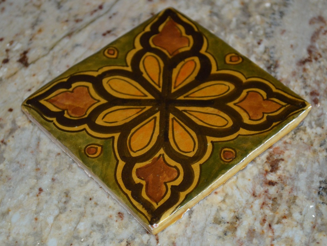 Moroccan Kitchen Tiles Ceramic Mexican Spanish Mediterranean Zellige Mosaic Art