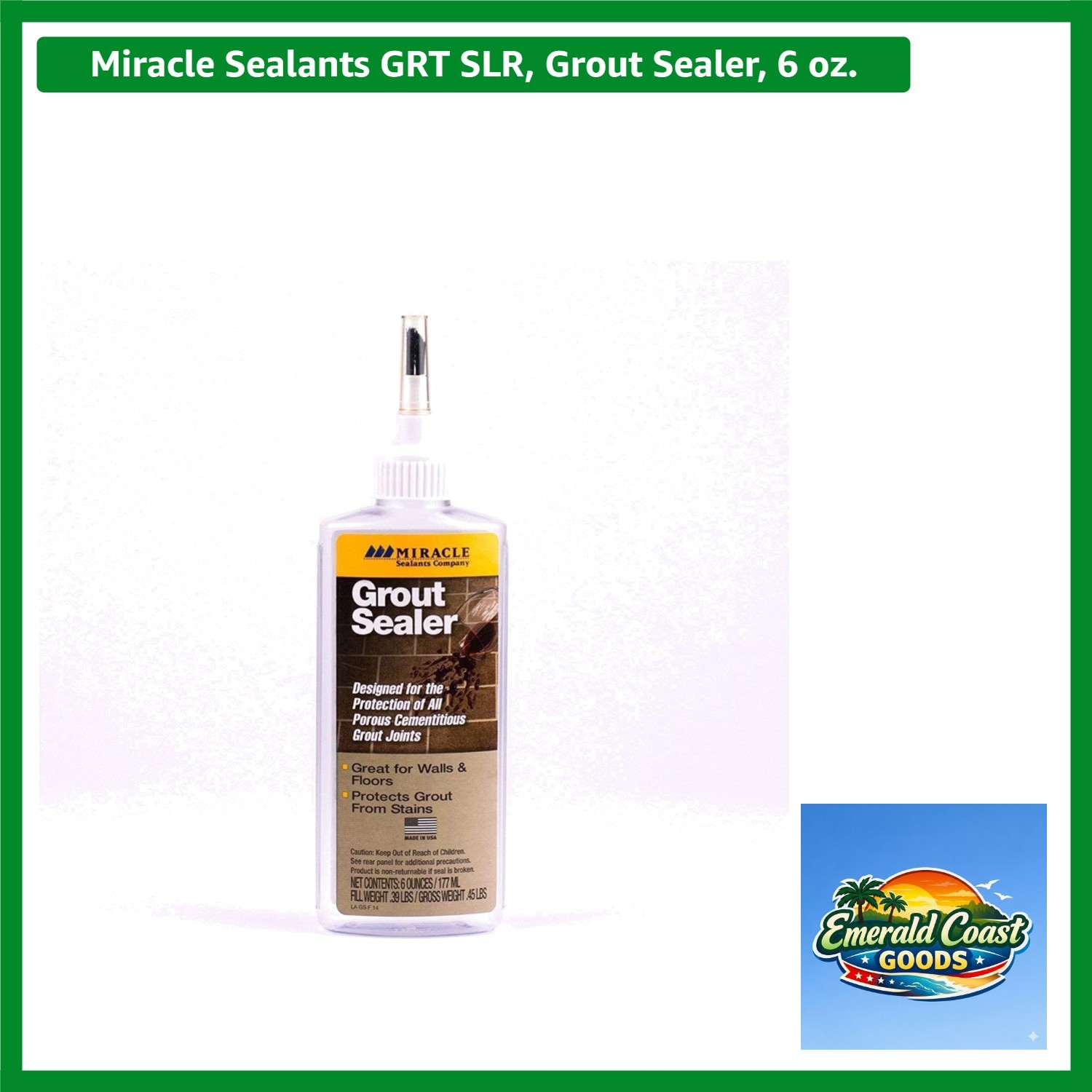 GRT SLR, Grout Sealer, 6 oz.