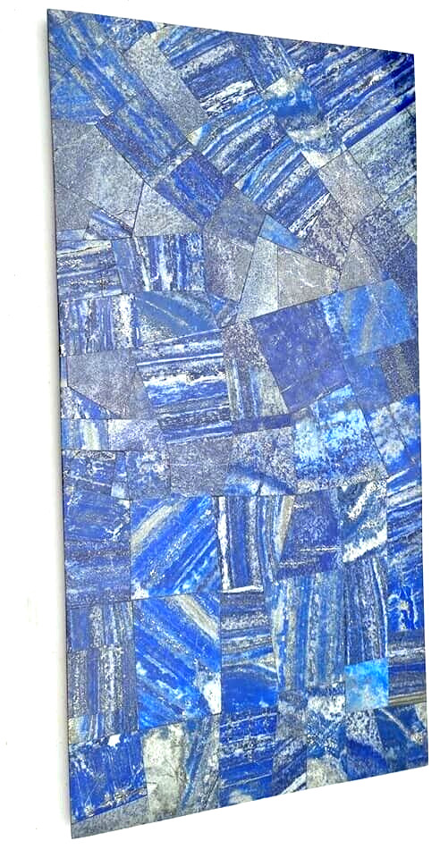 Semi Precious Gemstone Lapis Lazuli Wall & Flooring Tile 30cm x 60cm MADE IN AFG