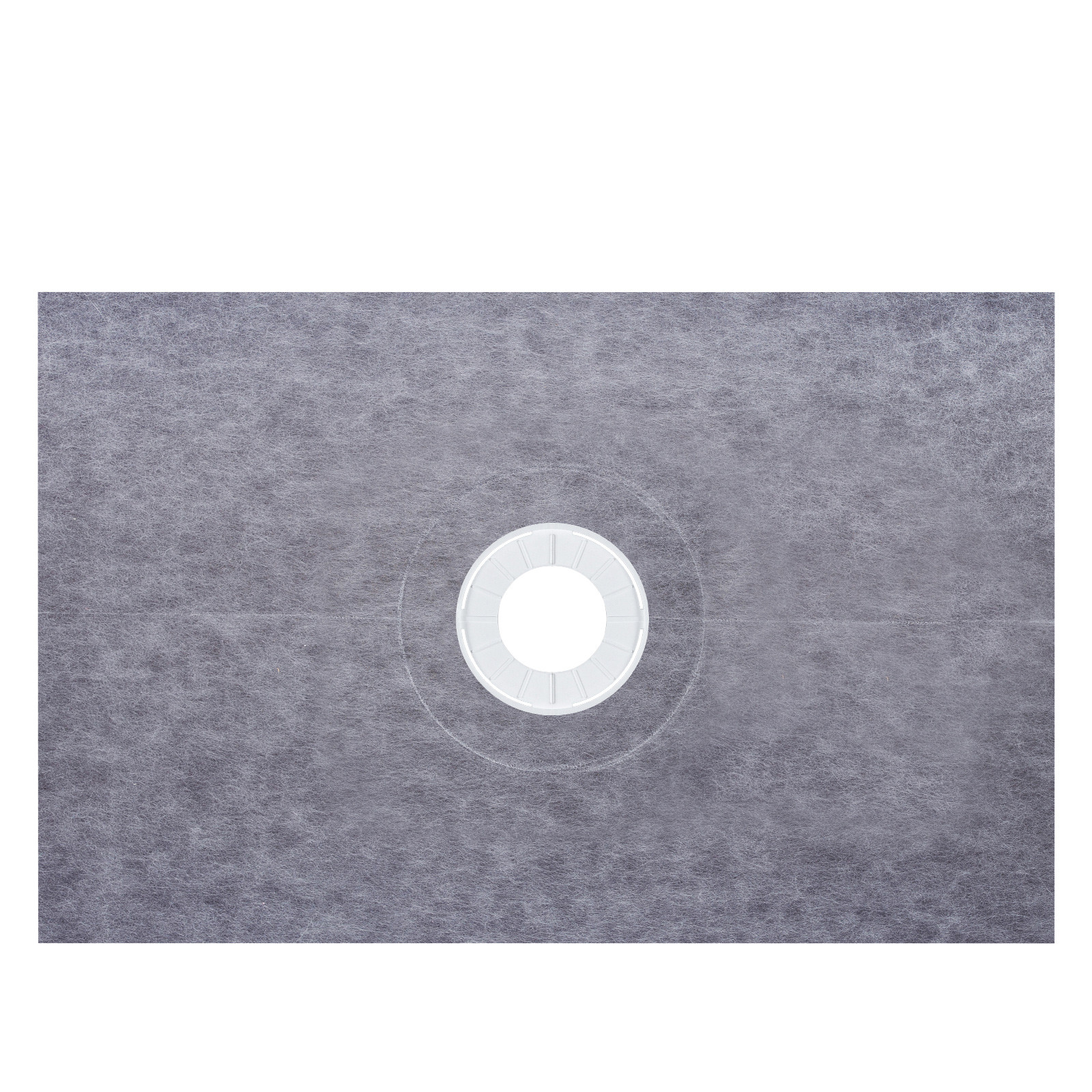 VEVOR Waterproofing Shower Kit Shower Kit Tray 38”x60” with Central Drain ABS
