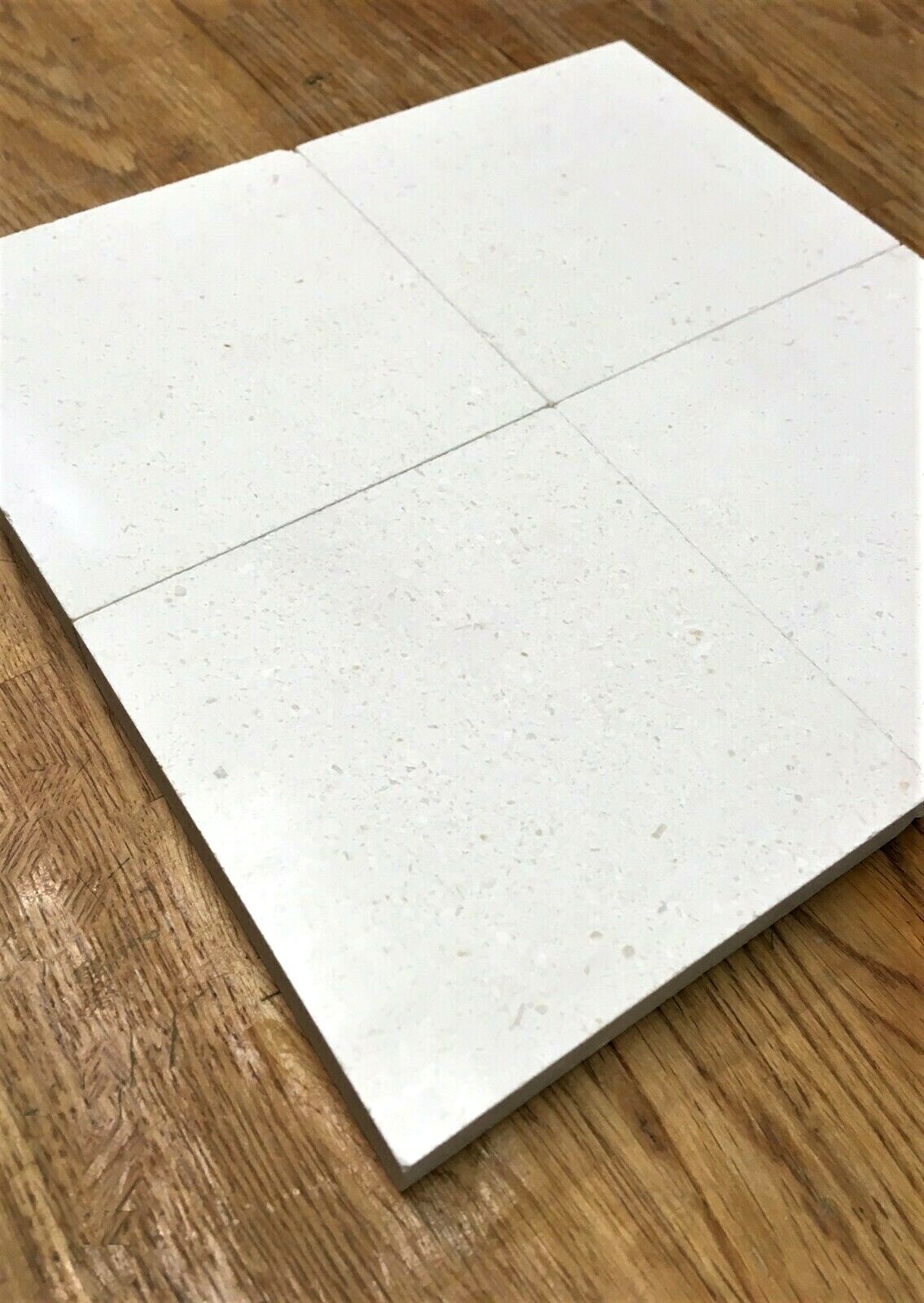 4×4 Cream Limestone Polished Straight Edge Backsplash Wall Tile Kitchen Bath