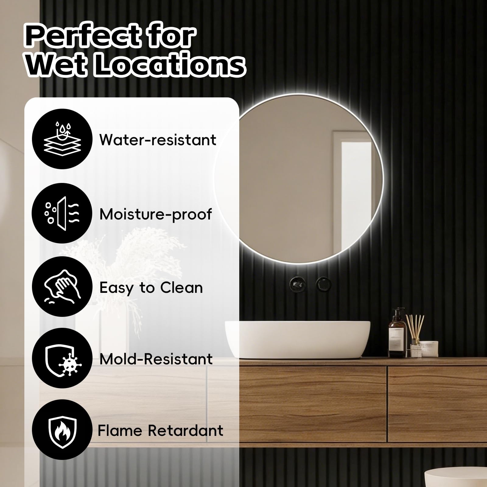 10Pack WPC Slat Wall Panels, 90.6 x 6.6 x 0.9Inches 3D Accent Wall Panels for…