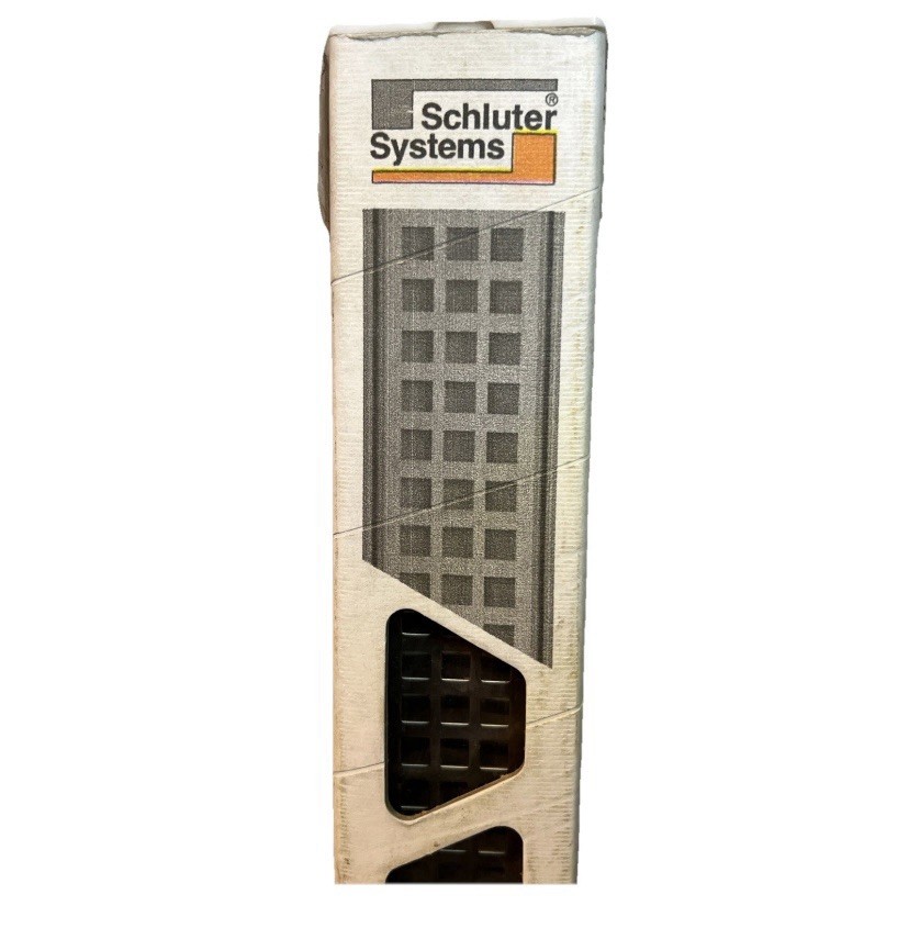 Schluter 48”KERDI-LINE-VARIO Linear Floor Drain with Square Design KLVRID3EB122