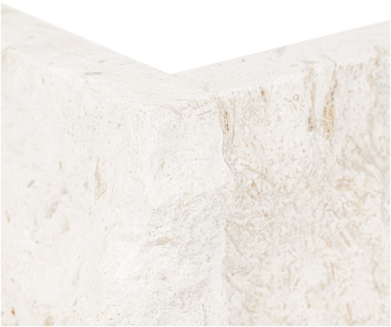 Ackland AKPLPL9X18FCR-CA 9 in. x 18 in. Splitface Limestone – Montara Ivoria