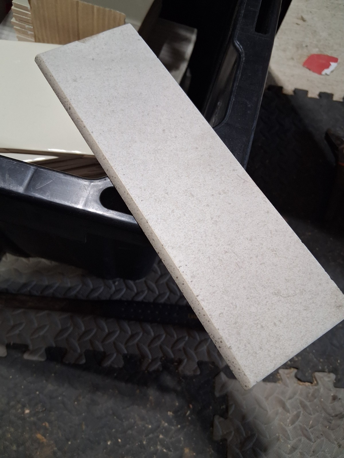 Ceramic Bull Nose Wall and Floor Tile 10in X 3in New