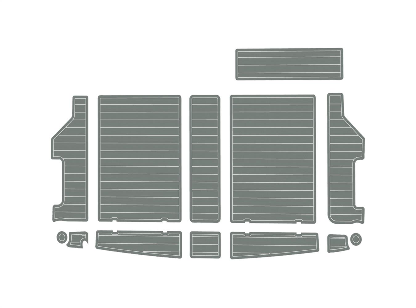 1988 Bayliner 3288 3270 EVA Boat Flooring Deck Kit SeaDek Style Non-Slip