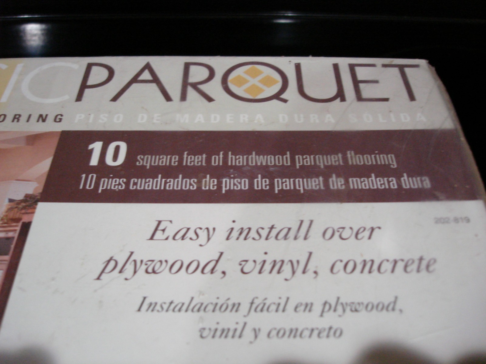 New CLASSIC PARQUET Hardwood 12x12x.3125″ Floor Tiles 10 Sq. Ft., A.Beech #14492