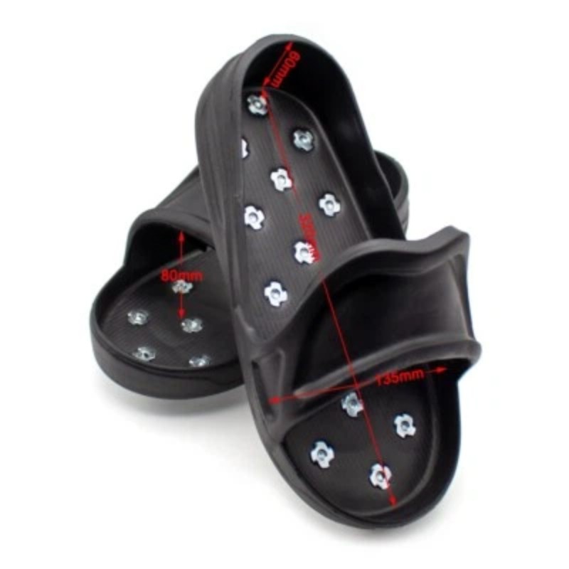 1 Pair Flexible Spiked Shoes for Epoxy Floor Coating Epoxy Paint Self-Leveling