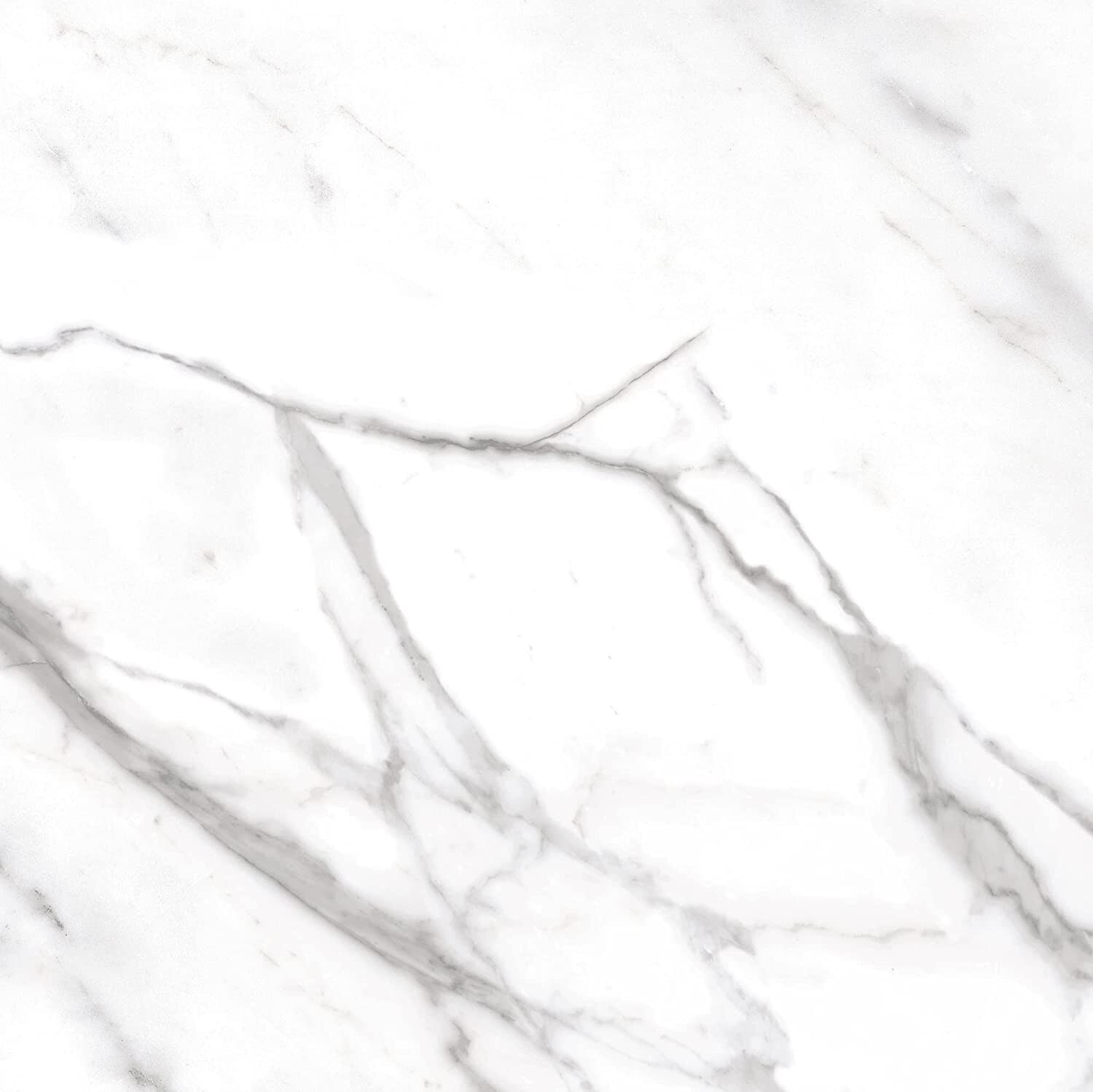 12×12 Calacatta Empire Ceramic Tile for Walls Floors Made in USA (1 Piece)